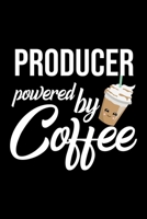 Producer Powered by Coffee: Christmas Gift for Producer Funny Producer Journal Best 2019 Christmas Present Lined Journal 6x9inch 120 pages 1702007456 Book Cover