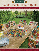 Simple Double-Dipped Quilts: Scrappy Quilts Built from Blocks with a Unique Twist 1644034921 Book Cover