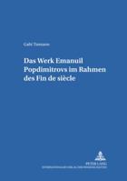 Das Werk Emanuil Popdimitrovs Im Rahmen Des Fin de Siècle 3631506384 Book Cover