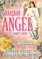GUARDIAN ANGEL TAROT CARDS: A 78-Card Deck and Guidebook by Doreen Virtue,Radleigh Valentine 140194230X Book Cover