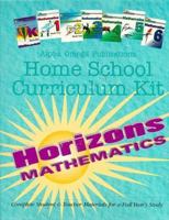 Horizons Math 1st Grade Homeschool Curriculum Kit, Complete Set (Alpha Omega Lifepac, Grade 1) 0867179546 Book Cover
