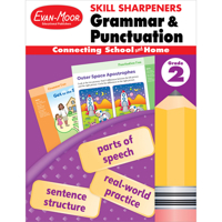 Skill Sharpeners Grammar and Punctuation, Grade 2 162938870X Book Cover
