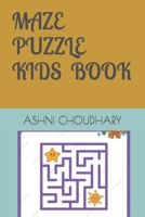 Maze Puzzle Book B0BM3SWM51 Book Cover