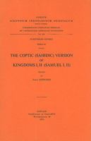 The Coptic (Sahidic) Version of Kingdoms I, II (Samuel I, II), Tomus 35 9042903546 Book Cover