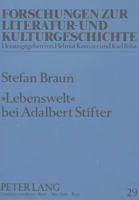 «Lebenswelt» Bei Adalbert Stifter 3631431244 Book Cover