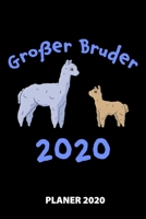 Gro�er Bruder 2020 Planer 2020: 140 Vorgefertigte Seiten - Ca. Din A5 - 12 Monate - Kalender - Wochenplaner - Monatsplaner -Tagesplaner - Timer - Terminplaner - Studentenplaner - Studiplaner - Moodtra 1673750419 Book Cover