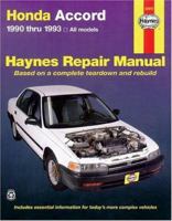 Honda Accord, 1990-1993 (Haynes Manuals) 1563920670 Book Cover