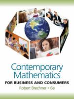 Contemporary Mathematics for Business and Consumers (with CD-ROM) 0324568495 Book Cover