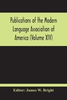 Publications Of The Modern Language Association Of America 9354212115 Book Cover
