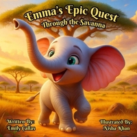 Emma's Epic Quest Through the Savanna: A Children's Book With a lesson in Bravery, Courage, Friendship, and Bullying B0FR5CFGL2 Book Cover