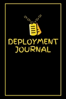 Deployment Journal: Lined Notebook for Keeping Records and Memory, Black 120 pages Journal, Small Travel Journal 1699761434 Book Cover