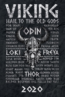 Viking Hail To The Old Gods Terminkalender 2020: Odin Thor Terminkalender und Tagesplaner ca DIN A5 farbig 376 Seiten 1 Seite pro Tag Wikinger Runen Nordische Mythologie 1710090634 Book Cover