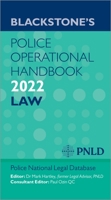 Blackstones Police Operational Handbook 2022 0192848062 Book Cover