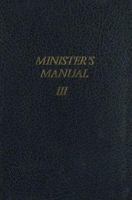 Services for Ministers and Workers (Minister's Manual , Vol 3) 0882435493 Book Cover