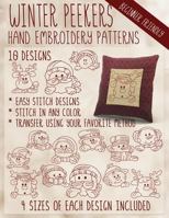 Winter Peekers Hand Embroidery Patterns 153277575X Book Cover