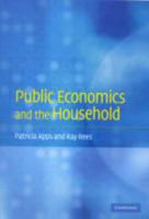 Public Economics and the Household 0521887879 Book Cover
