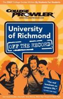 University of Richmond 2007 (College Prowler) 1427401926 Book Cover