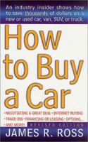 How to Buy a Car 0312980744 Book Cover