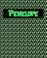 120 Page Handwriting Practice Book with Green Alien Cover Penelope: Primary Grades Handwriting Book 109736822X Book Cover