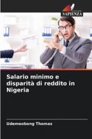 Salario minimo e disparità di reddito in Nigeria 6208680875 Book Cover