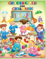 Colorbooks for children: we learn numbers coloring book and shapes doing handwriting practice and drawing, through the play and the activity preschool for kids 2-4 years old 1654499420 Book Cover