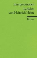 Interpretationen: Gedichte von Heinrich Heine.  (Lernmaterialien) 3150088151 Book Cover
