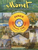 Monet Paintings and Drawings CD-ROM and Book 0486998738 Book Cover