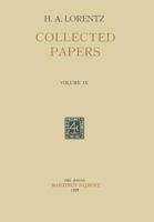 Collected Papers: Volume IX 9401522138 Book Cover