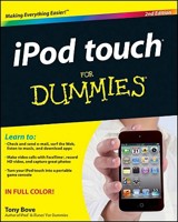 iPod touch For Dummies 1118129601 Book Cover
