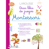 Gran libro de juegos Montessori (Spanish Edition) 6072127584 Book Cover