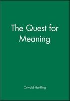 The Quest for Meaning 0631153330 Book Cover