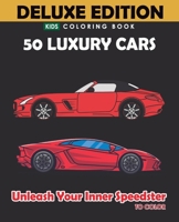 50 LUXURY CARS: de COLOR AI STUDIO B0C7T7V4BQ Book Cover