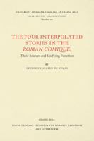 The Four Interpolated Stories in the Roman Comique: Their Sources and Unifying Function 0807891002 Book Cover