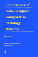Uber dasConjugationssytem der Sanskritsprache: Foundations of Indo-European Comparative Philology, 1800-1850, Volume One (Logos Studies in Language and Linguistics) 0415204631 Book Cover