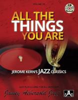 Jamey Aebersold Volume 55 -"Yesterdays" Jerome Kern's Jazz Classics - Play-Along Book and CD Set 156224213X Book Cover