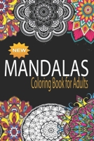 Mandalas Coloring Book For Adults: Enjoy coloring beautifle Mandalas - Size 6"x 9" 60 pages B088N3WRSC Book Cover