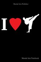 Martial Arts Notebook 109881200X Book Cover