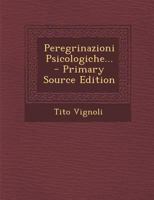 Peregrinazioni Psicologiche... 102142921X Book Cover