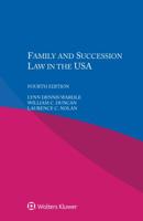 Family and Succession Law in the USA 9403507519 Book Cover