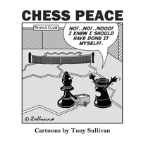 Chess Peace: Cartoons by Tony Sullivan 0646804898 Book Cover