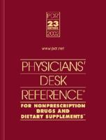 PDR Physicians' Desk Reference for Nonprescription Drugs and Dietary Supplements, 2002 1563634171 Book Cover