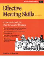 Effective Meeting Skills (50-Minute Series) 1560523859 Book Cover