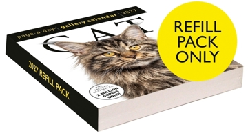 Cat Page-A-Day® Gallery Calendar Refill Pack 2027: A Delightful Gallery of Cats for Your Desktop 1523534605 Book Cover