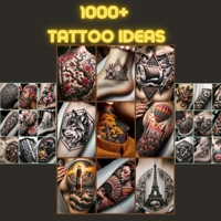 1000+ Tattoo Ideas B0CVTL9854 Book Cover