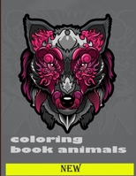coloring book animals: An Adult and kids Coloring Book with Lions, Elephants, Owls, Dogs, Cats, and Many More B08JJGLX3C Book Cover