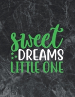 Sweet dreams Little one: The best week by week pregnancy journal notebook 1694714144 Book Cover