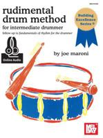 Rudimental Drum Method for the Intermediate Drummer 0786686278 Book Cover