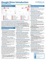 Google Drive Quick Reference Training Card - Laminated Tutorial Guide Cheat Sheet 1941854796 Book Cover