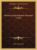 Historia Jurisprudentiae Romanae 1165384183 Book Cover