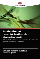 Production et caractérisation de biosurfactants 6203623660 Book Cover